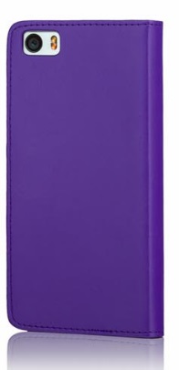 Xiaomi Mi 5 Leather Wallet Case (Purple) (OEM)