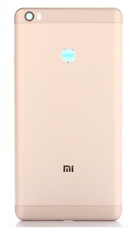 Xiaomi Mi Max - Back Cover With Volume Buttons and Power Button Gold (BULK)
