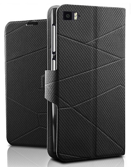 Xiaomi Mi3 - Δερμάτινη Θήκη Flip Με Πίσω Κάλυμμα Σιλικόνης Μαύρο (ΟΕΜ)