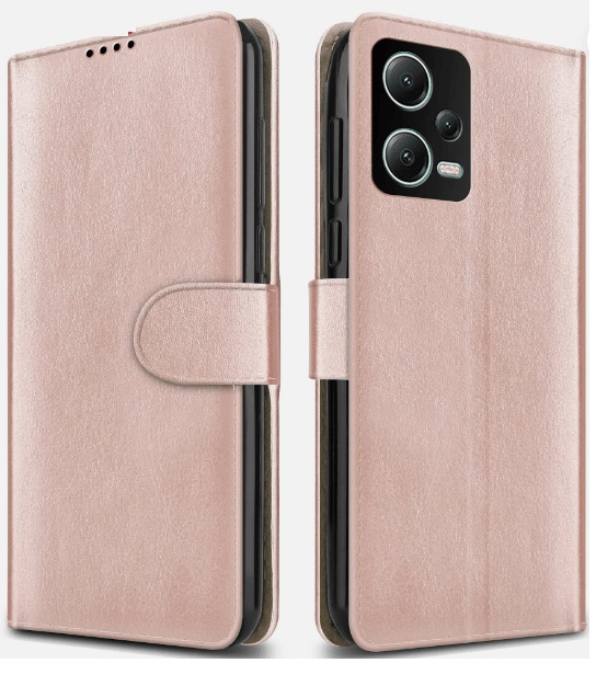 BOOK LEATHERTYPE Phone Case Cover for  XIAOMI REDMI NOTE 13 5G METALLIC PINK  (OEM)