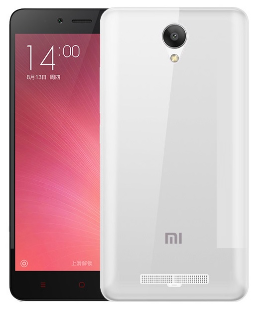 Xiaomi Redmi Note 2 - Θήκη Ultra Thin Tpu Πίσω Κάλυμμα Σιλικόνης Γκρί (OEM)