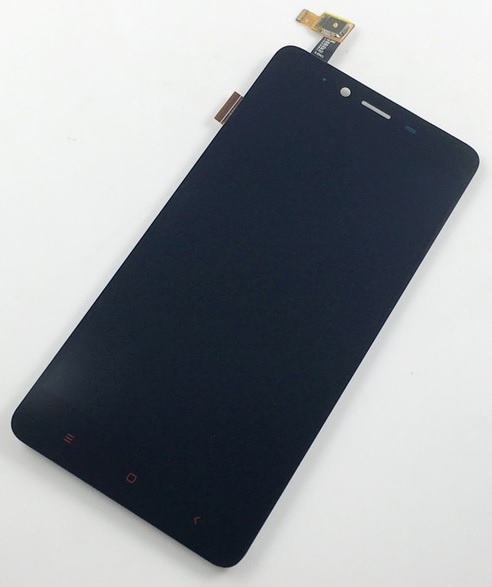 Xiaomi Redmi Note 2 LCD and Touch Screen Assembly with Frame (Black) (Bulk)