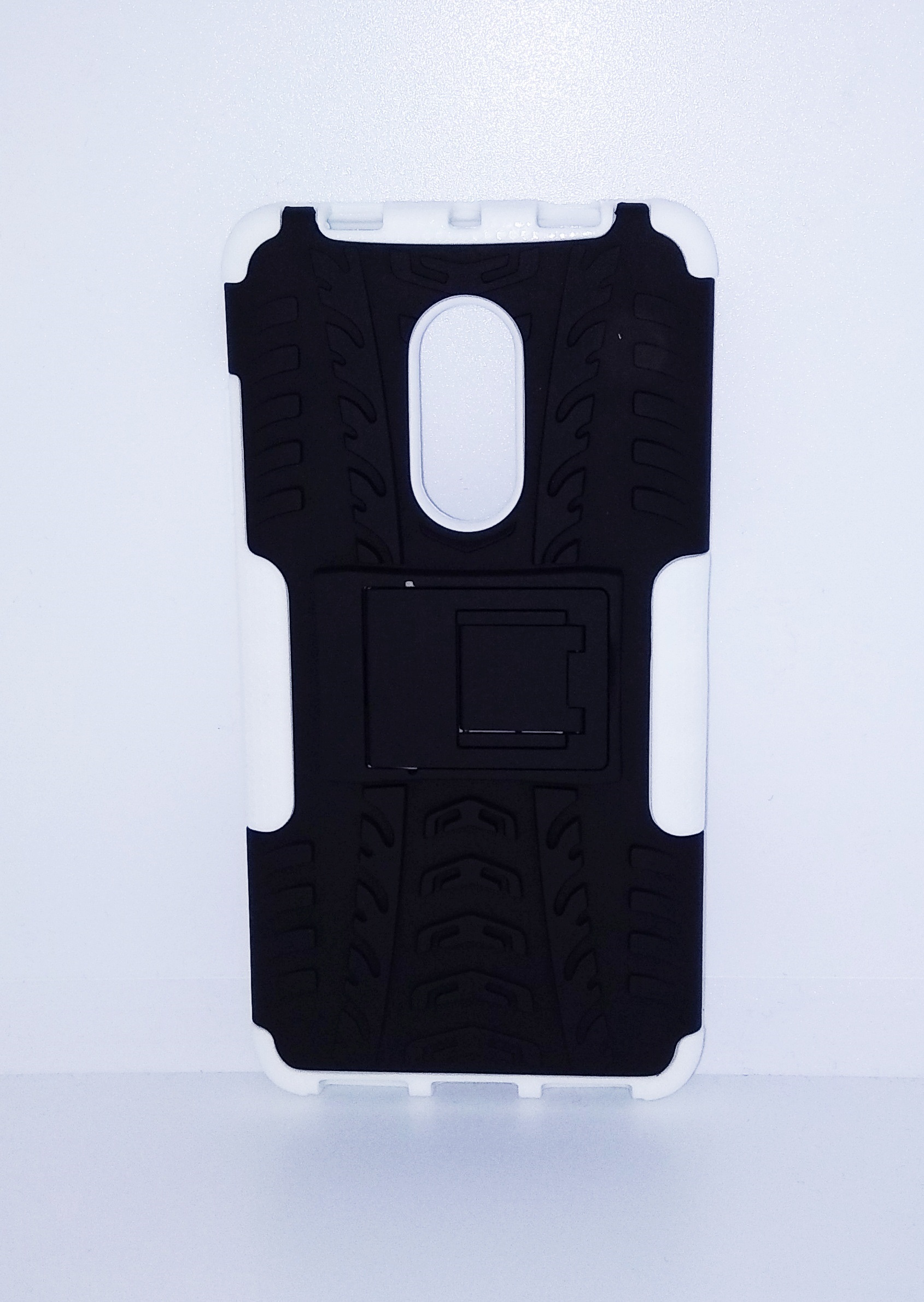 HARD BACK CASE WITH STAND FOR XIAOMI REDMI NOTE 4X  WHITE