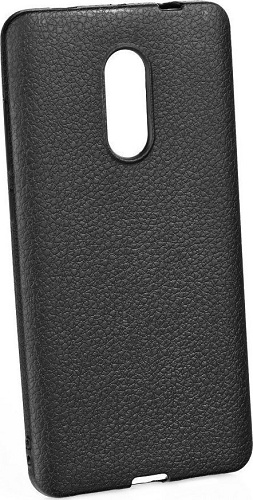 Θήκη Σιλικόνης για Xiaomi Redmi Note 4x - Μαύρη Lizard (OEM)