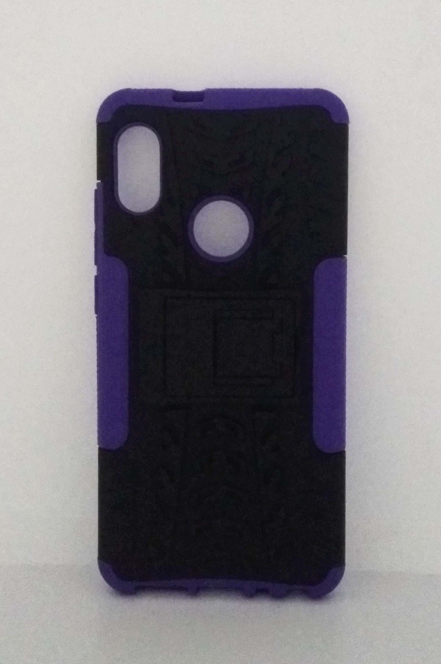 HARD BACK CASE WITH STAND FOR XIAOMI REDMI NOTE 5/5PRO PURPLE