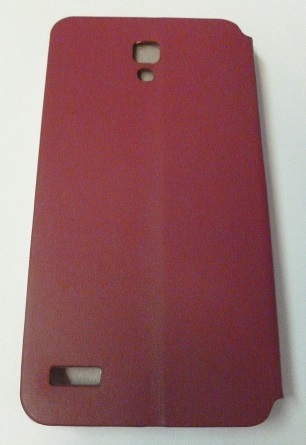 Xiaomi Redmi Note - Δερμάτινη Θήκη Flip Με Πίσω Κάλυμμα Σιλικόνης Σκούρο Φούξια (ΟΕΜ)