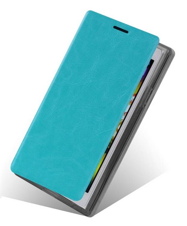 ZTE Blade L2 Leather Stand Case (Turquoise) (OEM)