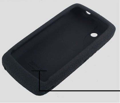 ZTE Blade V880 / U880 Black Silicone Case (OEM)