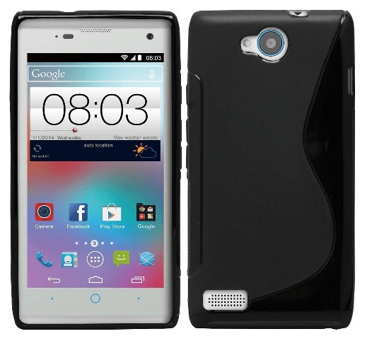 ZTE Kis 3 Max TPU Gel Case S-Line (Black) (OEM)