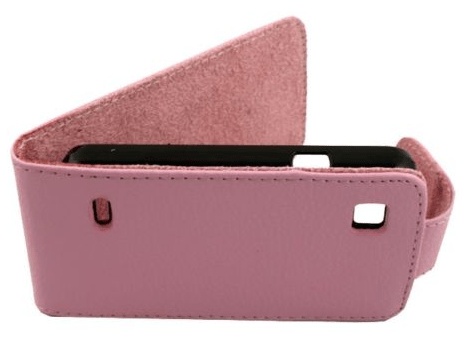 ZTE Kis V788d Leather Flip Case (ZTEKV788LFCP) (Pink) (OEM)