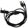 3.5mm 8pin to USB Aux Car Charger Audio Cable Adapter For Apple iphone 5 5S 5C - Μαύρο 3.5mm 8pin to USB Aux Car Charger Audio Cable Adapter For Apple iphone 5 5S 5C - Μαύρο
