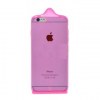 Apple iPhone 6 Plus 5.5" -Θήκη TPU Baseus Icondom Διάφανη-Ροζ (Baseus) Apple iPhone 6 Plus 5.5" -Θήκη TPU Baseus Icondom Διάφανη-Ροζ (Baseus)