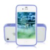 Iphone 4 4S TPU bumper Frame Matte clear back hard case cover Ανοιχτό μώβ I4BUHCP OEM Iphone 4 4S TPU bumper Frame Matte clear back hard case cover Ανοιχτό μώβ I4BUHCP OEM