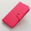 iPhone 4 / 4s Δερμάτινη Θήκη Flip Wallet με stand και προστασία σιλικόνης - Φούξια IP4LFWCWSASPM OEM iPhone 4 / 4s Δερμάτινη Θήκη Flip Wallet με stand και προστασία σιλικόνης - Φούξια IP4LFWCWSASPM OEM
