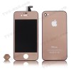 iPhone 4 Μεταλλικό Ροζ Χρυσό Full Kit LCD + Touch Screen + Frame Assembly + Home Button & Back Cover iPhone 4 Μεταλλικό Ροζ Χρυσό Full Kit LCD + Touch Screen + Frame Assembly + Home Button & Back Cover