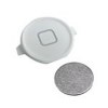 iPhone 4 home button white with metal spacer (White) iPhone 4 home button white with metal spacer (White)