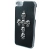 iPhone 5 Προστατευτική Σκληρή Θήκη Cross Skull - Μαύρο iPhone 5 Προστατευτική Σκληρή Θήκη Cross Skull - Μαύρο