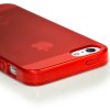 iPhone 5 θήκη Smooth Finish TPU Case Διάφανη Κόκκινη iPhone 5 θήκη Smooth Finish TPU Case Διάφανη Κόκκινη
