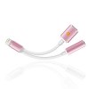 iphone 8 Pin Male OTG Cable 10cm to 8 Pin Female and Extra Plug to Stereo 3.5 mm Audio Adapter BLUETOOTH iphone 8 Pin Male OTG Cable 10cm to 8 Pin Female and Extra Plug to Stereo 3.5 mm Audio Adapter BLUETOOTH