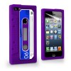 iPhone5 θήκη σιλικόνης Κασέτα Μώβ OEM iPhone5 θήκη σιλικόνης Κασέτα Μώβ OEM