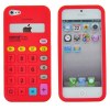 iPhone5 θήκη σιλικόνης Κομπιουτεράκι Κόκκινη OEM iPhone5 θήκη σιλικόνης Κομπιουτεράκι Κόκκινη OEM