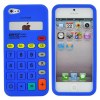 iPhone5 θήκη σιλικόνης Κομπιουτεράκι Μπλέ OEM iPhone5 θήκη σιλικόνης Κομπιουτεράκι Μπλέ OEM