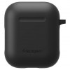 Θήκη Spigen Silicone Case Black - Apple AirPods (066CS24808)