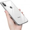 ttec TPU Silicone Back Cover Case Transparent Back with Black side for iPhone X / XS