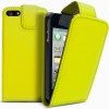 Δερμάτινη Θήκη Flip για iPhone 4 / 4S - Κίτρινο Δερμάτινη Θήκη Flip για iPhone 4 / 4S - Κίτρινο