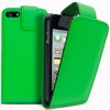 Δερμάτινη Θήκη Flip για iPhone 4 / 4S - Πράσινο Δερμάτινη Θήκη Flip για iPhone 4 / 4S - Πράσινο