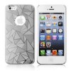 Θήκη πίσω κάλυμμα για iPhone 5/5S Μεταλλική 3D Diamond Cutting Ασημί OEM Θήκη πίσω κάλυμμα για iPhone 5/5S Μεταλλική 3D Diamond Cutting Ασημί OEM