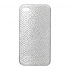 Σκληρή Θήκη Πίσω Κάλυμμα Snake Skin για iPhone 4G / 4S Ασημί Σκληρή Θήκη Πίσω Κάλυμμα Snake Skin για iPhone 4G / 4S Ασημί