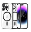 Tech-Protect Magshine Silicone Back Cover (Black) (iPhone 15 Pro Max / 15 Ultra) (iPhone 15 Pro Max)