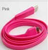 Data & Charge Flat Cable για iPhone 3G/ 3GS 4/ 4S, iPod / iPad - Magenta Data & Charge Flat Cable για iPhone 3G/ 3GS 4/ 4S, iPod / iPad - Magenta
