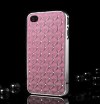 Luxury Bling Diamond Crystal Hard Back Case Cover For Apple iPhone 4 4S 4G Pink Luxury Bling Diamond Crystal Hard Back Case Cover For Apple iPhone 4 4S 4G Pink
