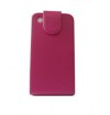Δερμάτινη Θήκη Flip για iPhone 3G / 3GS Ροζ