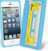 iPhone5 θήκη σιλικόνης Κασέτα Γαλάζιο iPhone5 θήκη σιλικόνης Κασέτα Γαλάζιο