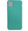 Θήκη ματ tpu μαλακή πίσω κάλυμμα για iPhone 11  ΤΙΡΚΟΥΑΖ (6.1) (OEM)