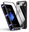 Magnetic Metalic Frame and Hard Glass Back Cover Color Black for iPhone 6G/6S (OEM) Magnetic Metalic Frame and Hard Glass Back Cover Color Black for iPhone 6G/6S (OEM)