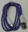 USB Lightning Καλώδιο Κορδόνι για iPhone 5S/ 5C /5 /iPad mini /iPad 4 /iPad Air Συμβατό με ios 8 1m Μωβ (OEM) (BULK) USB Lightning Καλώδιο Κορδόνι για iPhone 5S/ 5C /5 /iPad mini /iPad 4 /iPad Air Συμβατό με ios 8 1m Μωβ (OEM) (BULK)