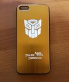 Θήκη πίσω κάλυμμα για iPhone 5/5S Μεταλλική Transformers Χρυσή Θήκη πίσω κάλυμμα για iPhone 5/5S Μεταλλική Transformers Χρυσή