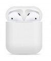Θηκη Προστασιας AirPods Case Protective Silicone Cover and Skin for Apple Airpods Charging Case Ασπρο Θηκη Προστασιας AirPods Case Protective Silicone Cover and Skin for Apple Airpods Charging Case Ασπρο