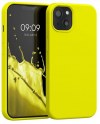 Θήκη ματ TPU σιλικονη μαλακή πίσω κάλυμμα για APPLE 13 6,1" -  Yellow  (OEM)