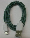 USB Lightning Καλώδιο Κορδόνι για iPhone 5S/ 5C /5 /iPad mini /iPad 4 /iPad Air Συμβατό με ios 8 1m Πράσινο (OEM) (BULK) USB Lightning Καλώδιο Κορδόνι για iPhone 5S/ 5C /5 /iPad mini /iPad 4 /iPad Air Συμβατό με ios 8 1m Πράσινο (OEM) (BULK)