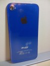 iPhone 4 Πίσω Καπάκι με frame Μπλέ iPhone 4 Πίσω Καπάκι με frame Μπλέ