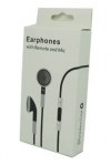Μαύρα Stereo Earphones and MIC Handsfree με ένταση για iPhone 3GS & 4 / 4S (OEM)