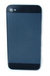 iPhone 4S Πίσω Καπάκι με frame iPhone 5 Lookalike - Μαύρο