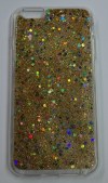 Σκληρή Θήκη TPU Gel για iPhone 6 Plus/6S Plus Διαφανές με Χρυσό Sparklin (OEM) Σκληρή Θήκη TPU Gel για iPhone 6 Plus/6S Plus Διαφανές με Χρυσό Sparklin (OEM)
