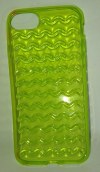 Θήκη Case Apple Iphone 4/4S/5 clear Green with wavy designs (OEM) Θήκη Case Apple Iphone 4/4S/5 clear Green with wavy designs (OEM)