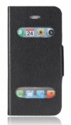 Apple iPhone 5/5S Caller ID Table Talk Flip Cover Case Black I5SIDFCB OEM Apple iPhone 5/5S Caller ID Table Talk Flip Cover Case Black I5SIDFCB OEM